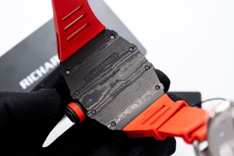 Richard Mille RM35-01 1:1 Red Rubber Strap 45mm