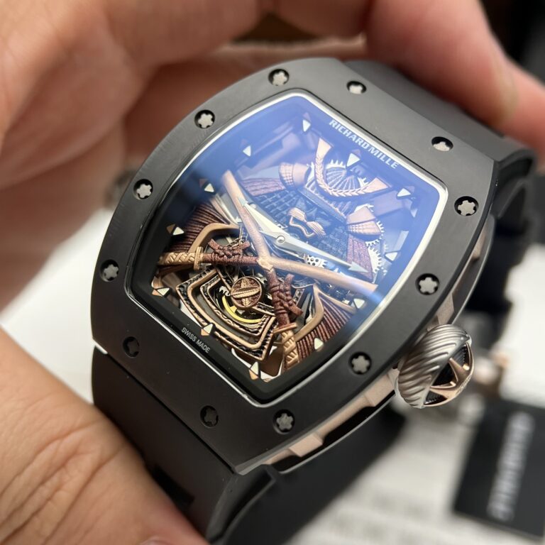 Richard Mille RM47 Samurai Ceramic with Rubber Strap 42.7mm