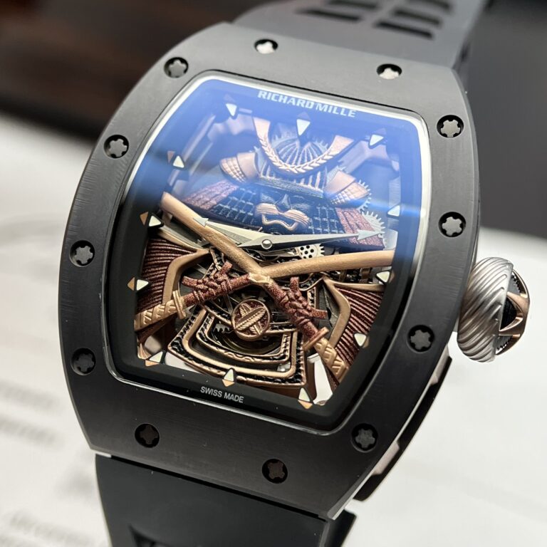 Richard Mille RM47 Samurai Ceramic with Rubber Strap 42.7mm