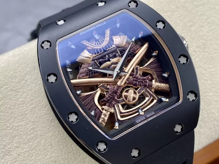Richard Mille RM47 Samurai Tourbillon Ceramic 1:1 Watch 42.7mm