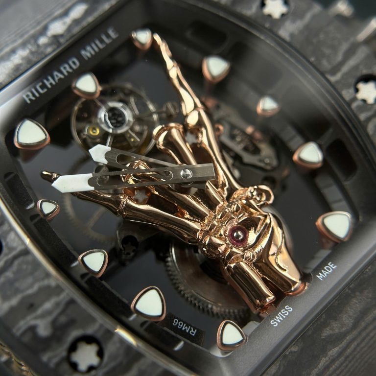 Richard Mille RM66 Flying Tourbillon Carbon Watch 42.7??49.9mm