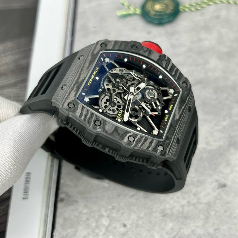 Richard Mille RM35-01 Full Carbon Rubber Strap BBR Factory 44mm