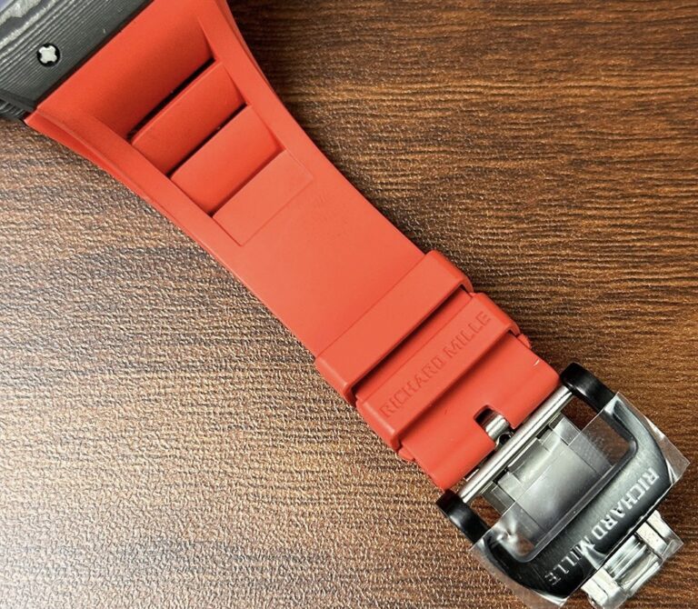 Richard Mille RM35-02 Skeleton with Red Rubber Strap