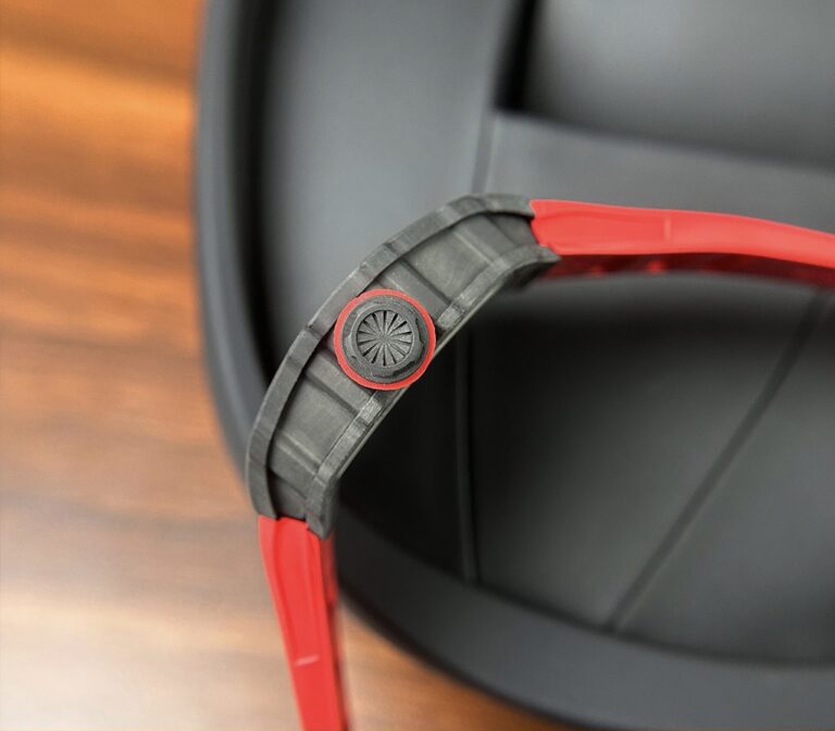Richard Mille RM35-02 Skeleton with Red Rubber Strap
