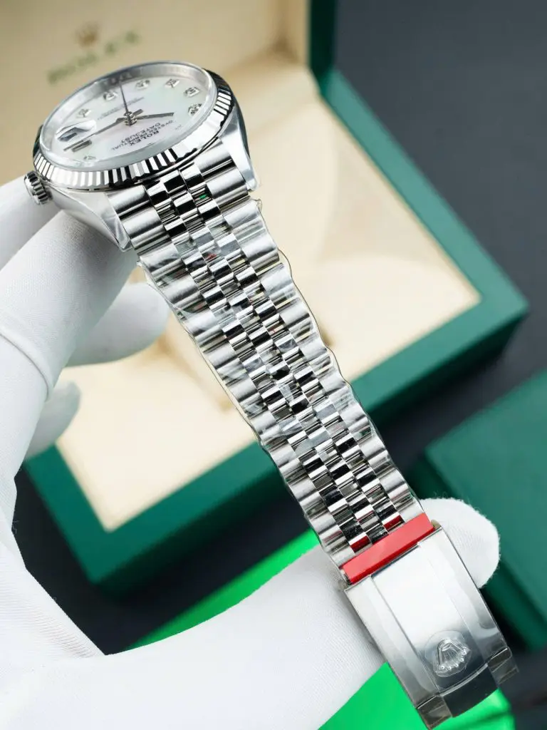 DateJust 41 126334 QF 1:1 Best Edition 904L Steel White MOP Dial on Jubilee Bracelet QF3235 (149g)