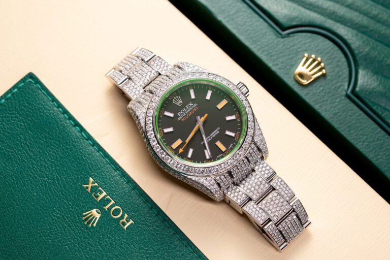 Rolex With Moissanite Diamond Hong Kong 41mm