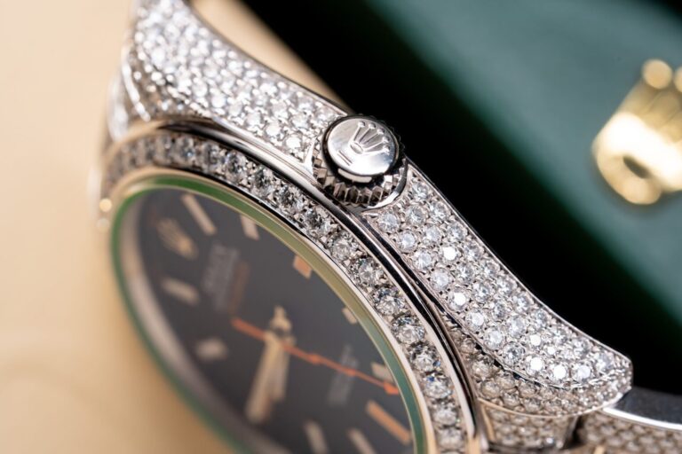 Rolex With Moissanite Diamond Hong Kong 41mm