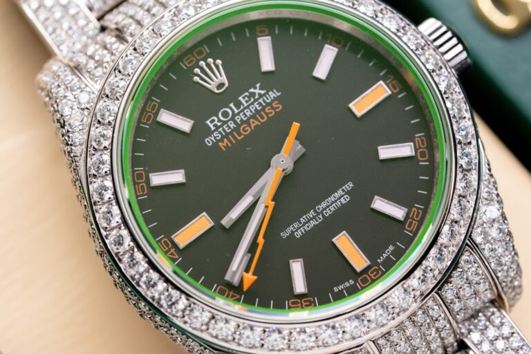 Rolex With Moissanite Diamond Hong Kong 41mm