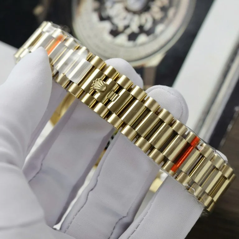 Rolex Day-Date 36mm Presidential Super Clone with Yellow Dial