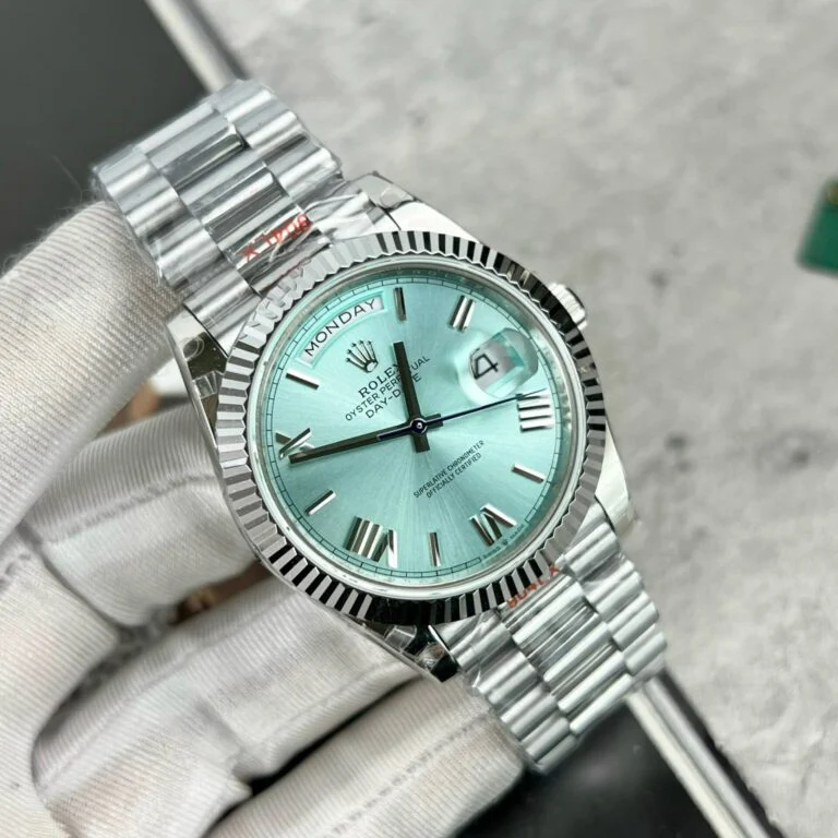 Rolex Day-Date m228236 40mm Presidential Super Clone with Fluted Bezel