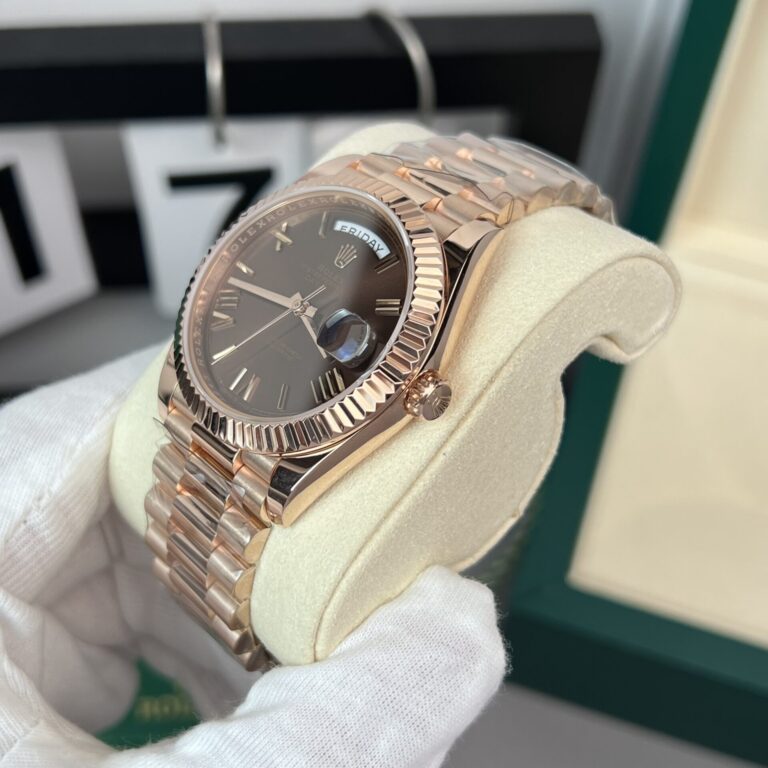 Rolex Day-Date 18K Gold Wrapped Chocolate Dial GM Factory V2 40mm