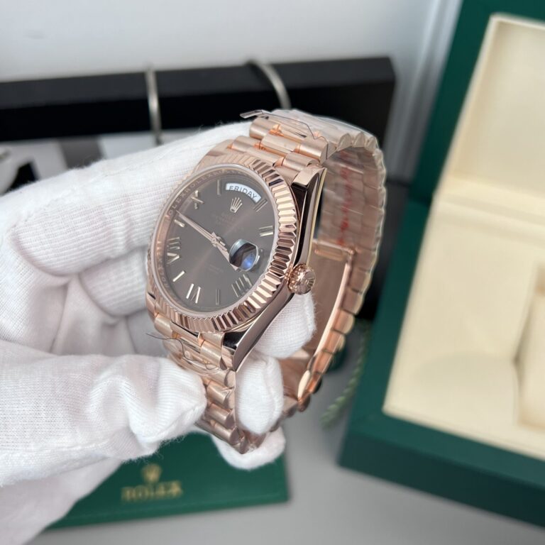 Rolex Day-Date 18K Gold Wrapped Chocolate Dial GM Factory V2 40mm