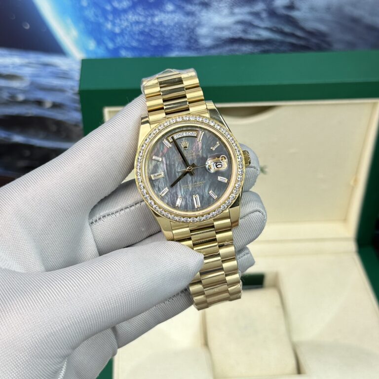 Rolex Day-Date 40mm Mother-Of-Pearl Dial with Diamonds ?C BP Factory