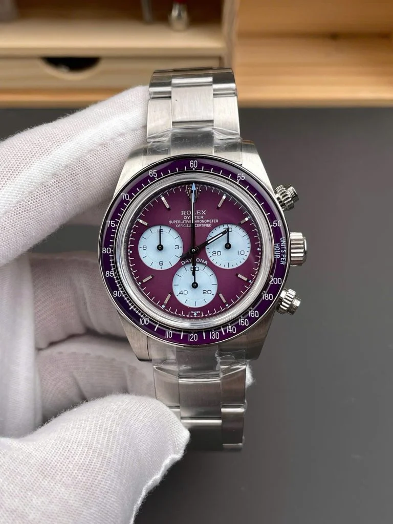 Rolex Daytona 116508 Warm Burgundy Super Clone