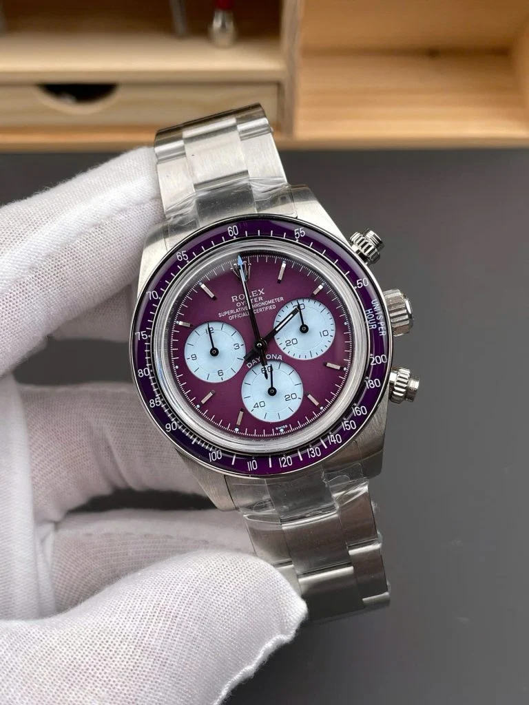 Rolex Daytona 116508 Warm Burgundy Super Clone