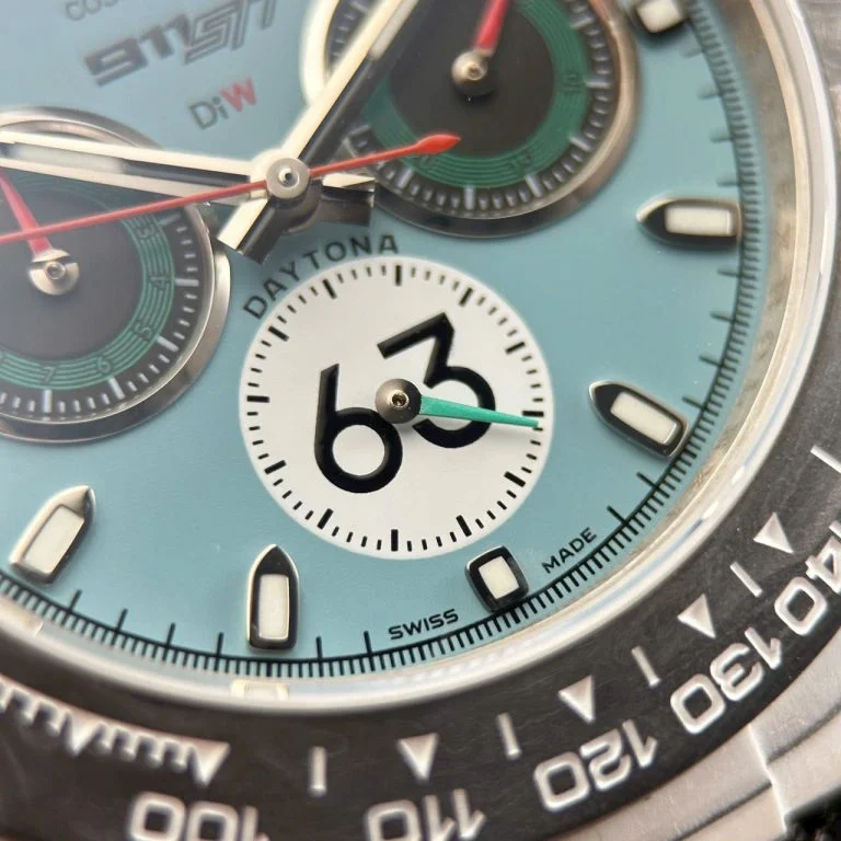 Rolex Daytona DiW Ferrari Tiffany Dial Super Clone Watch