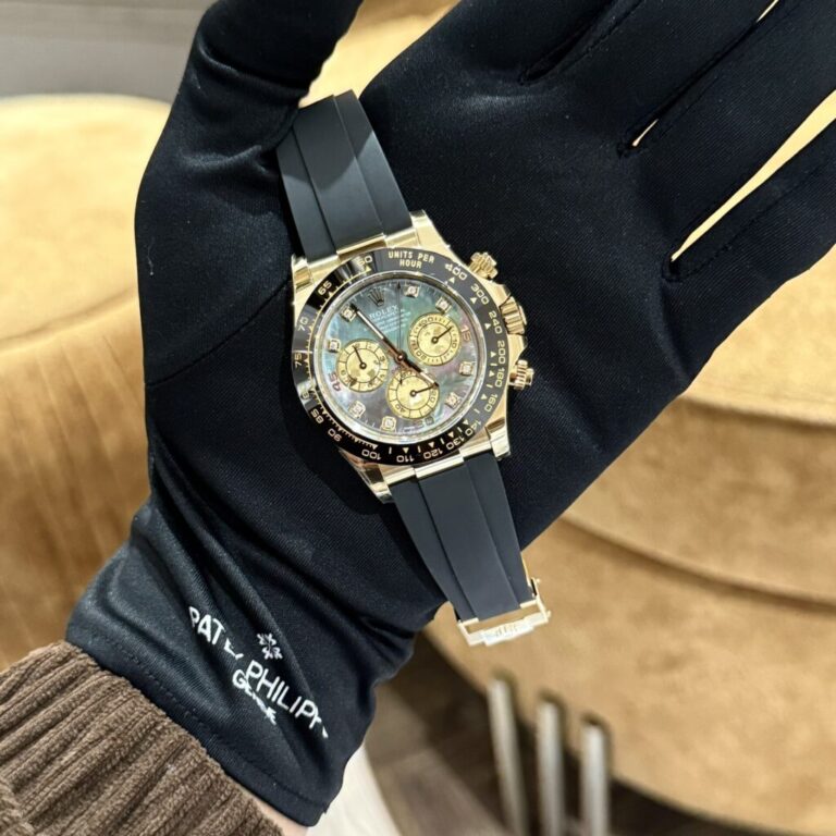 Rolex Daytona Purple Mother of Pearl Dial Moissanite BT Factory 40mm