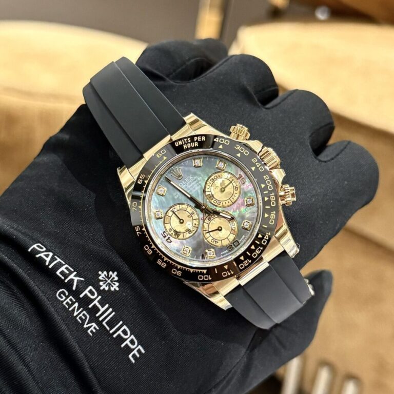 Rolex Daytona Purple Mother of Pearl Dial Moissanite BT Factory 40mm