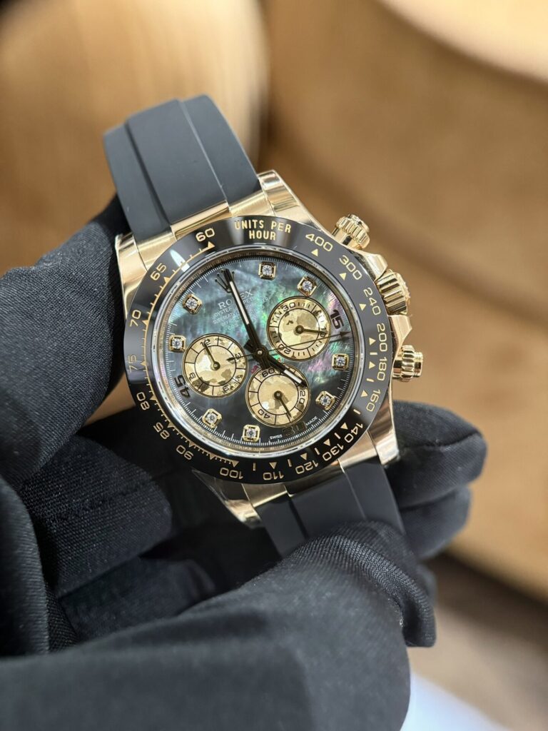 Rolex Daytona Purple Mother of Pearl Dial Moissanite BT Factory 40mm
