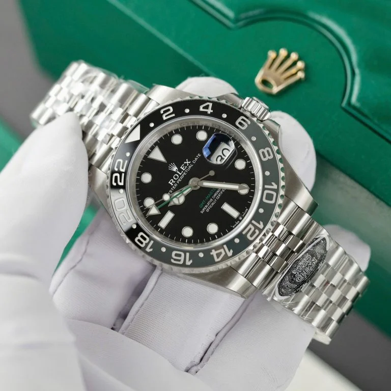 Rolex GMT-Master II 126710 GRNR 904L Steel SCF 1:1 Best Edition V3 Black Dial Super Clone