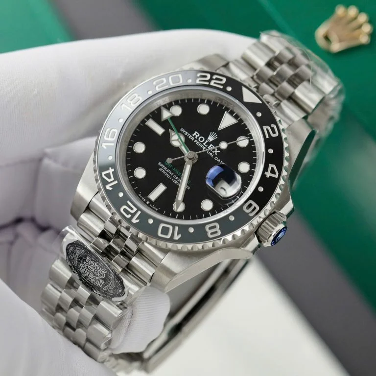 Rolex GMT-Master II 126710 GRNR 904L Steel SCF 1:1 Best Edition V3 Black Dial Super Clone