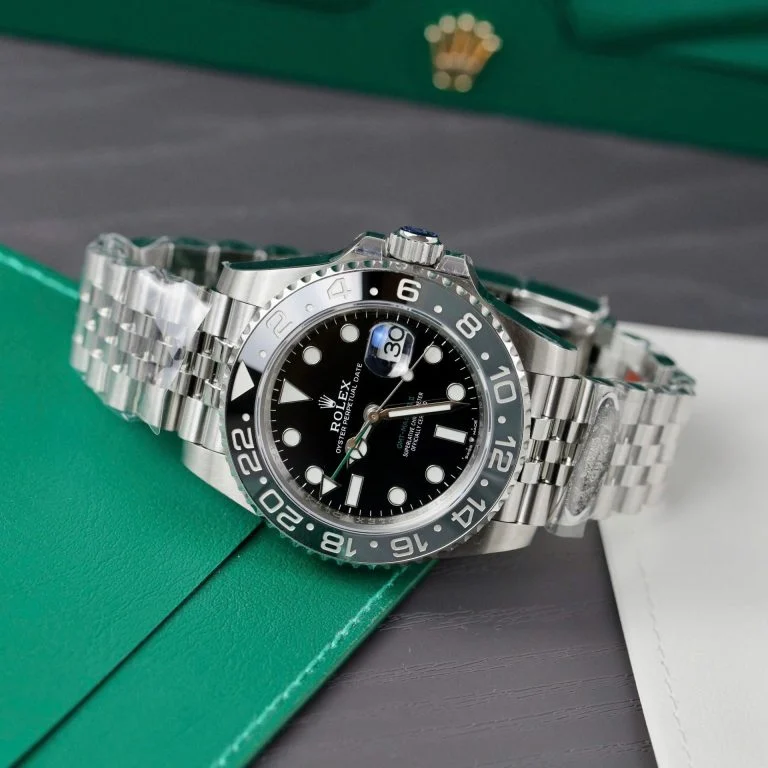 Rolex GMT-Master II 126710 GRNR 904L Steel SCF 1:1 Best Edition V3 Black Dial Super Clone
