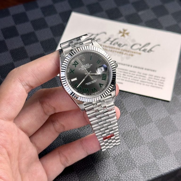 Rolex DateJust 126334 Wimbledon Dial 41mm