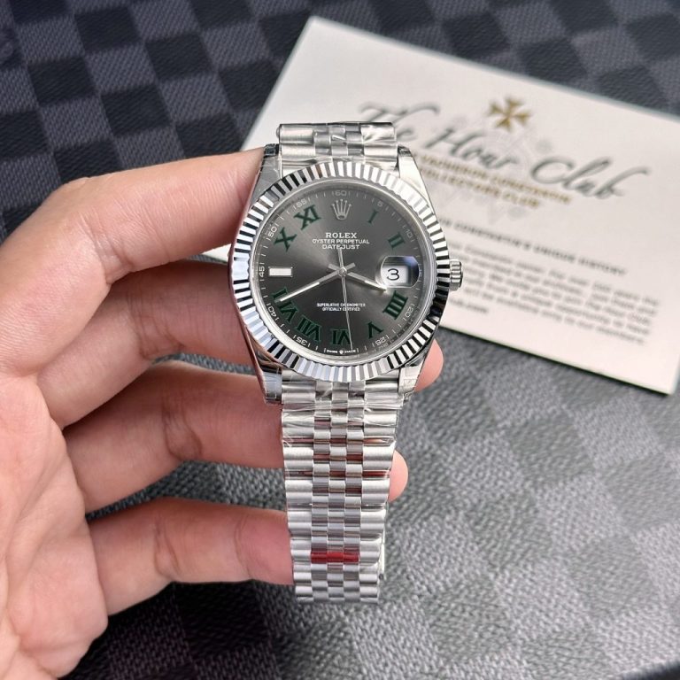 Rolex DateJust 126334 Wimbledon Dial 41mm