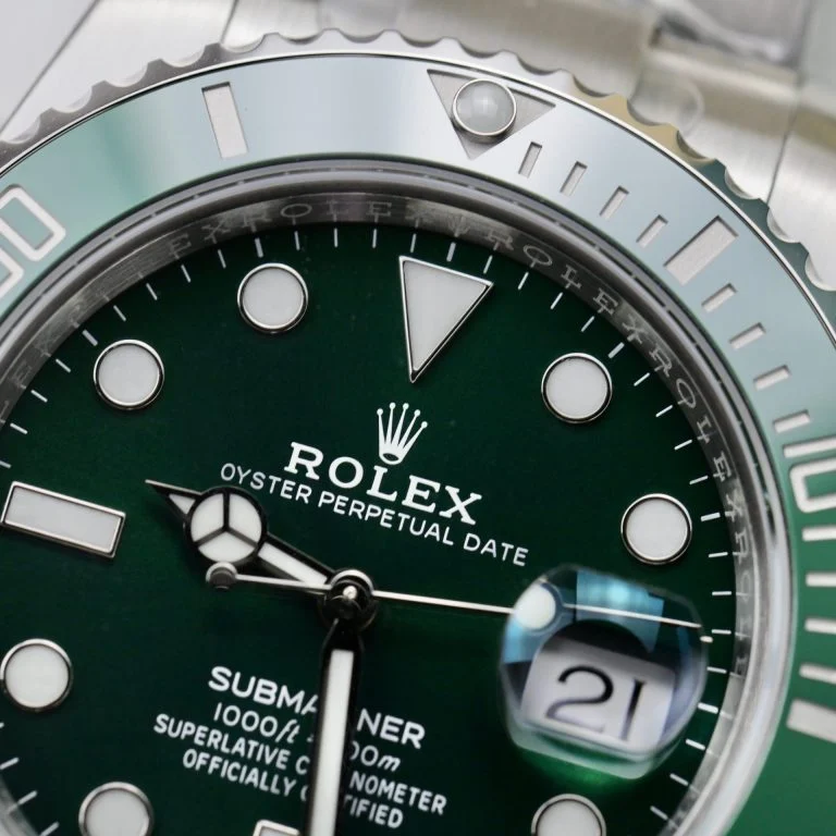 Rolex Submariner 40mm 116610LV 904L Steel EWEF 1:1 Best Edition Green Dial Super Clone V3