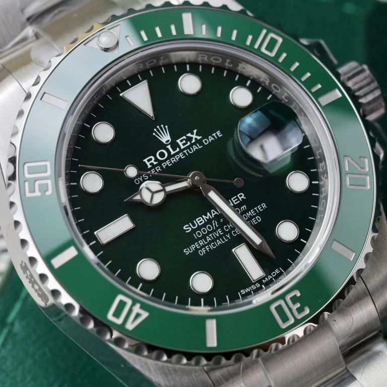 Rolex Submariner 40mm 116610LV 904L Steel EWEF 1:1 Best Edition Green Dial Super Clone V3