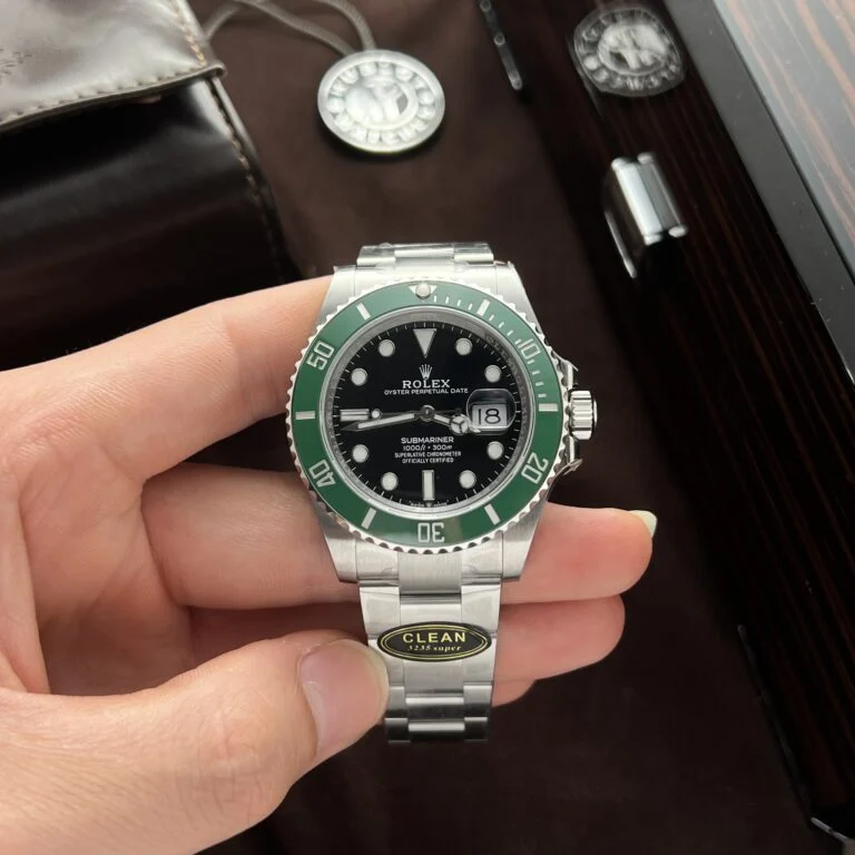 Submariner 40mm Super Clone Black/Green Dial
