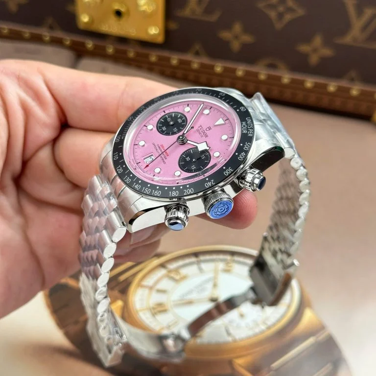 Tudor Black Bay Chronograph Pink Dial Super Clone