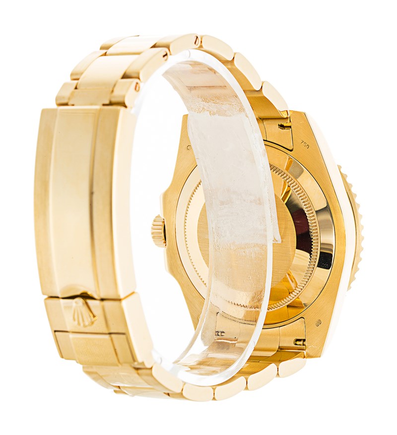 Rolex Submariner 116618LB Automatic Blue Dial Gold Plated Steel Case Mens Watch Replica