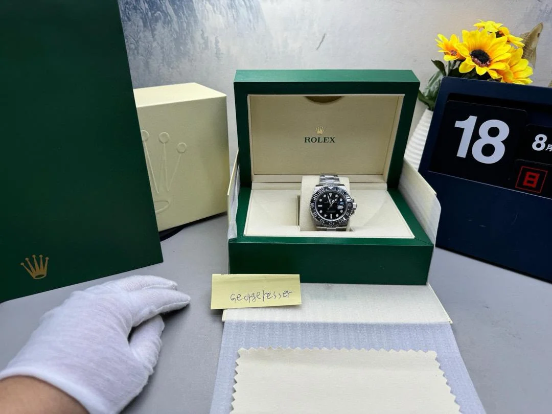 Rolex GMT-Master II Black Grey Bezel Oyster Bracelet ??Bruce Wayne?? 126710GRNR Super Clone