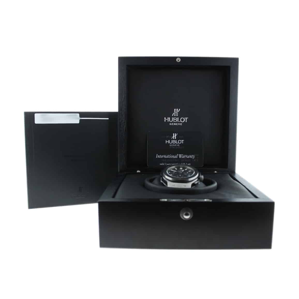 - HUBLOT Box Papers - Genuine - Black Box Set Watch