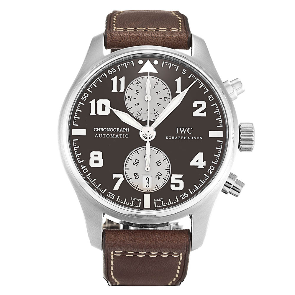 IWC Antoine De Saint Exupery IW387806 Replica Watch Automatic 43MM Black Arabic Dial Steel Case