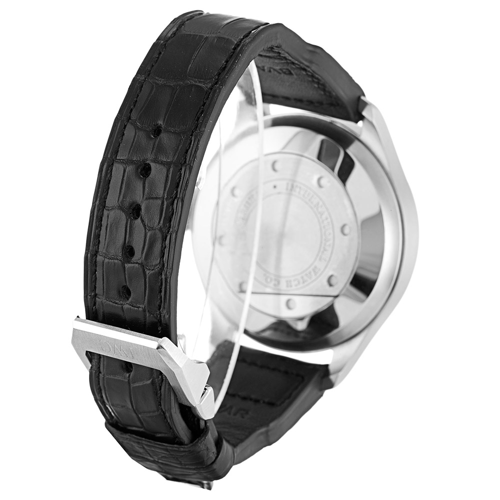 IWC Pilots IW500401 Replica Watch, Automatic, 46mm Steel Case, Black Arabic Dial