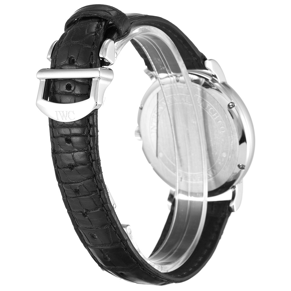 IWC Portofino Automatic IW356308 Men's Watch, Automatic Movement, 39MM Stainless Steel Case, Black
