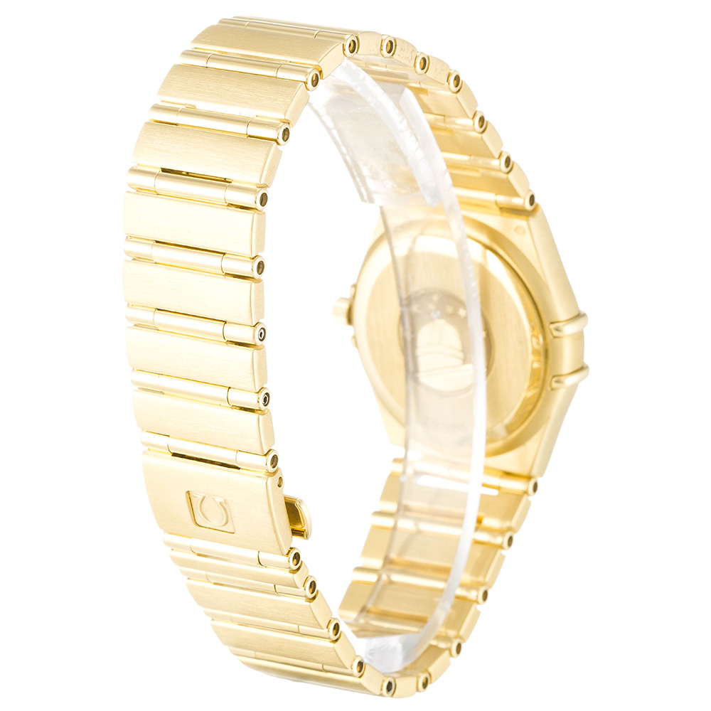 Omega Constellation Ladies 1172.75.00 Replica Watch, Quartz Movement, Mother of Pearl White Diamond