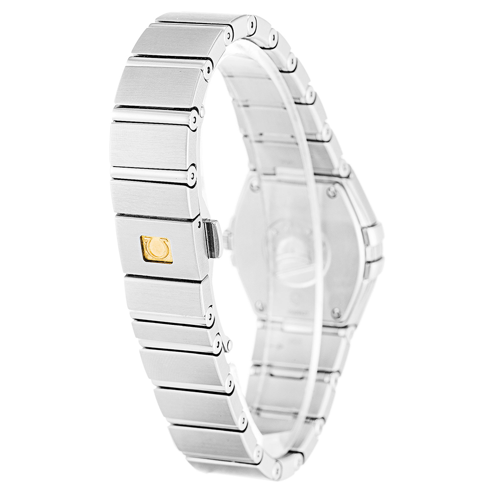 Omega Constellation Ladies 123.15.24.60.05.003, Quartz, 24MM, 316 Steel, Mother of Pearl White