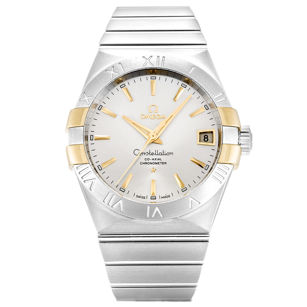 Omega Constellation 123.20.38.21.02.005 Men's Automatic Watch, 38mm Stainless Steel Case & Silver