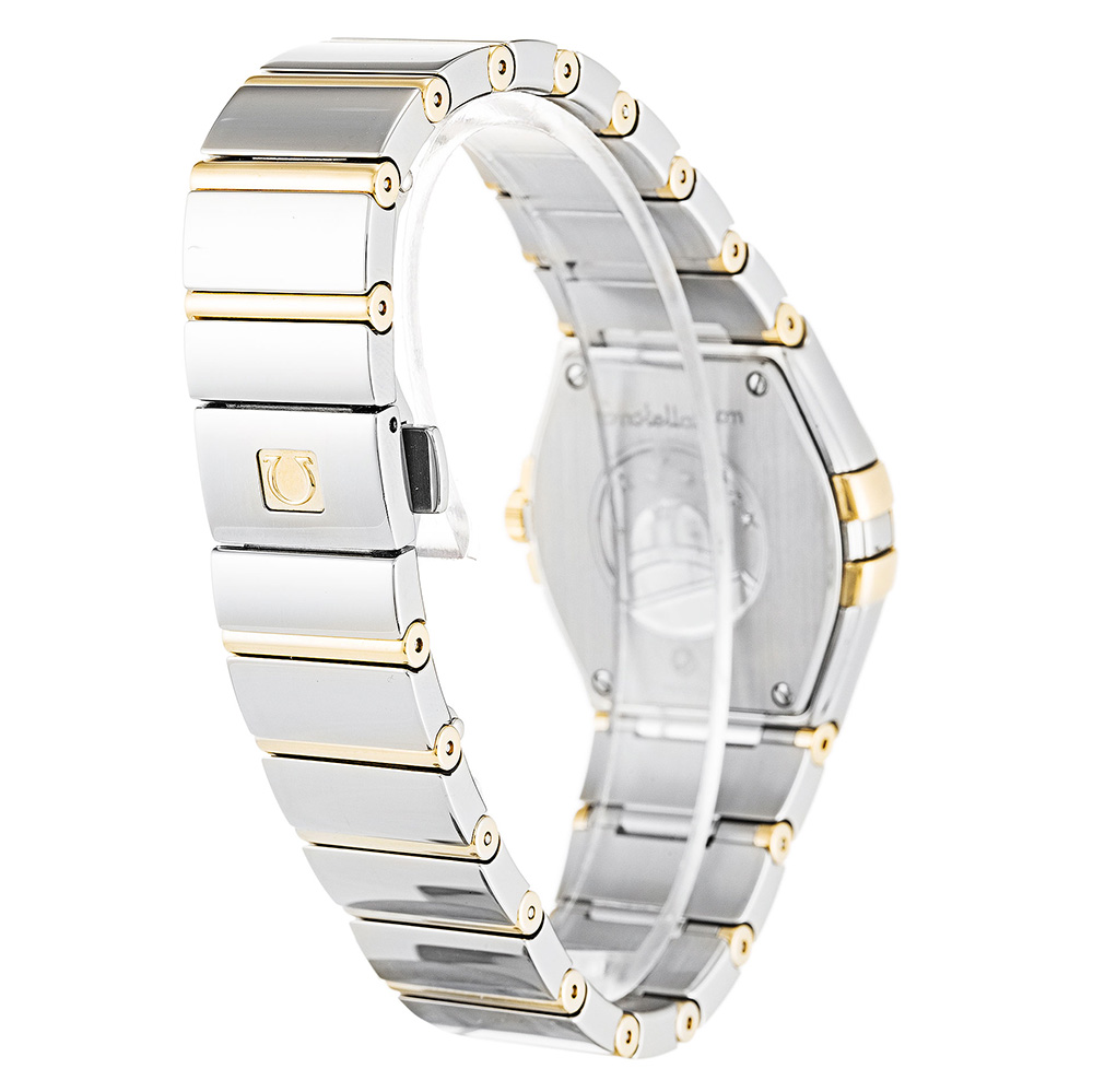 Omega Constellation Ladies Replica Watch 123.25.27.60.55.008 Quartz Mother of Pearl White Diamond