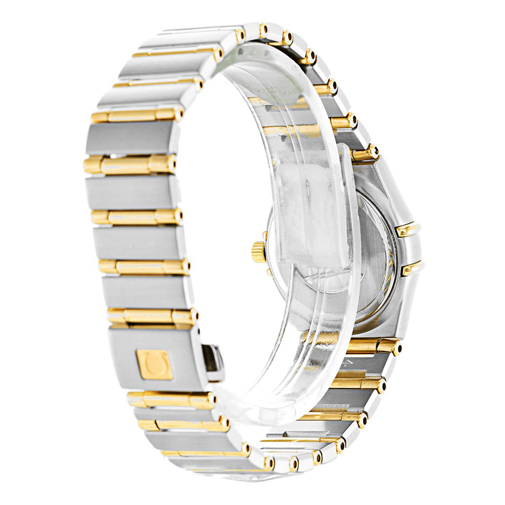 Omega Constellation 1262.75.00 - Ladies Watch - Quartz - 22.5MM Stainless Steel - White Mother of