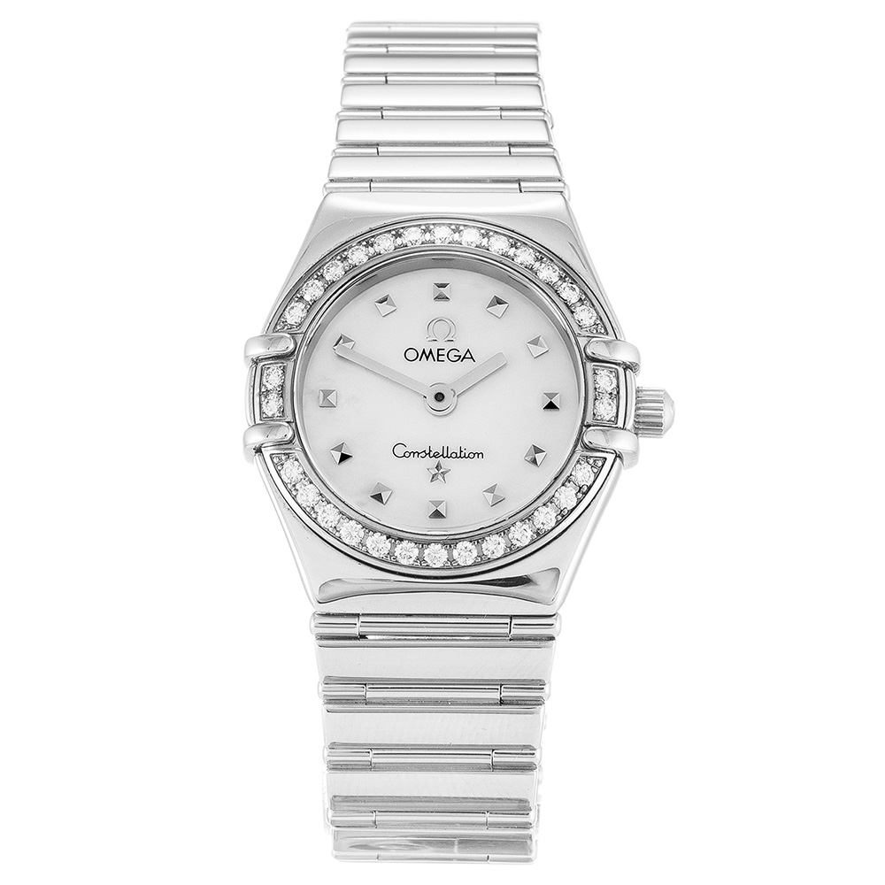 Omega My Choice Ladies 1465.71.00 Replica Watch, Quartz, 22.5mm Steel, Mother of Pearl Dial