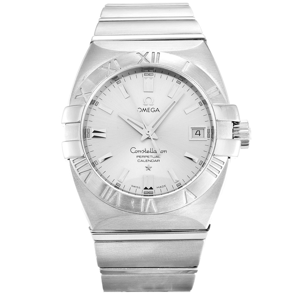 Omega Constellation 1511.30.00 Replica Watch, Quartz, 35MM, Steel Case, Silver Dial