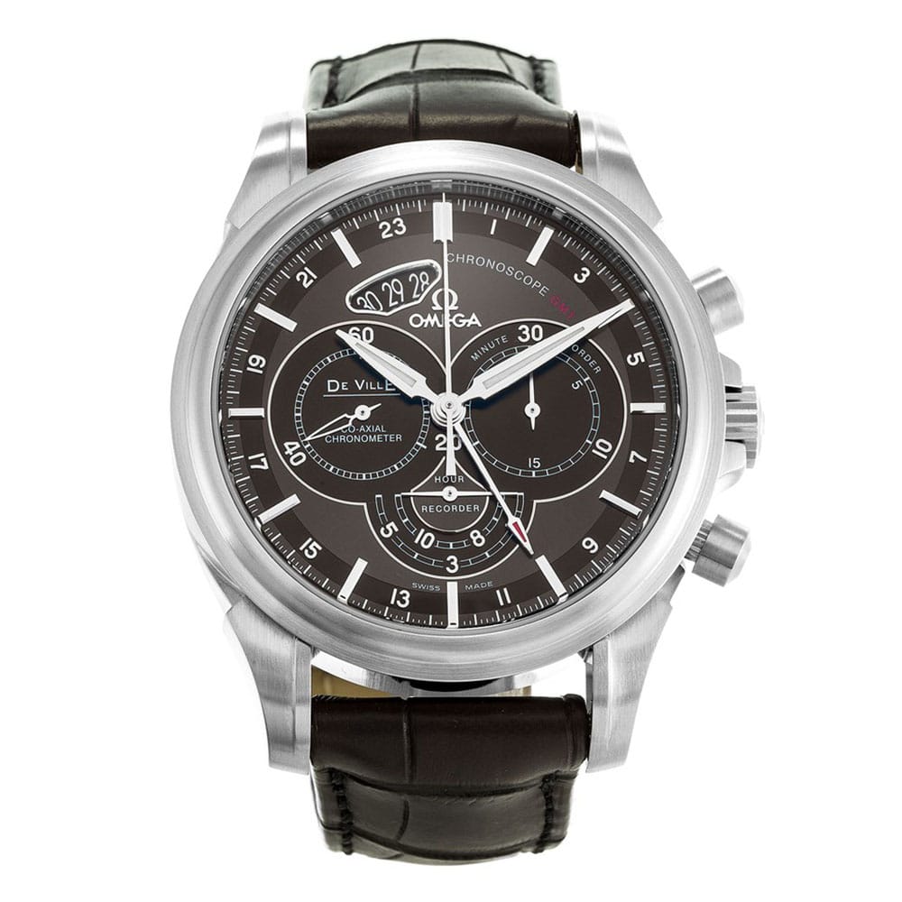 Omega De Ville Co-Axial 422.13.44.52.13.001 - Automatic - 44mm 316 Steel Case - Brown Dial Replica