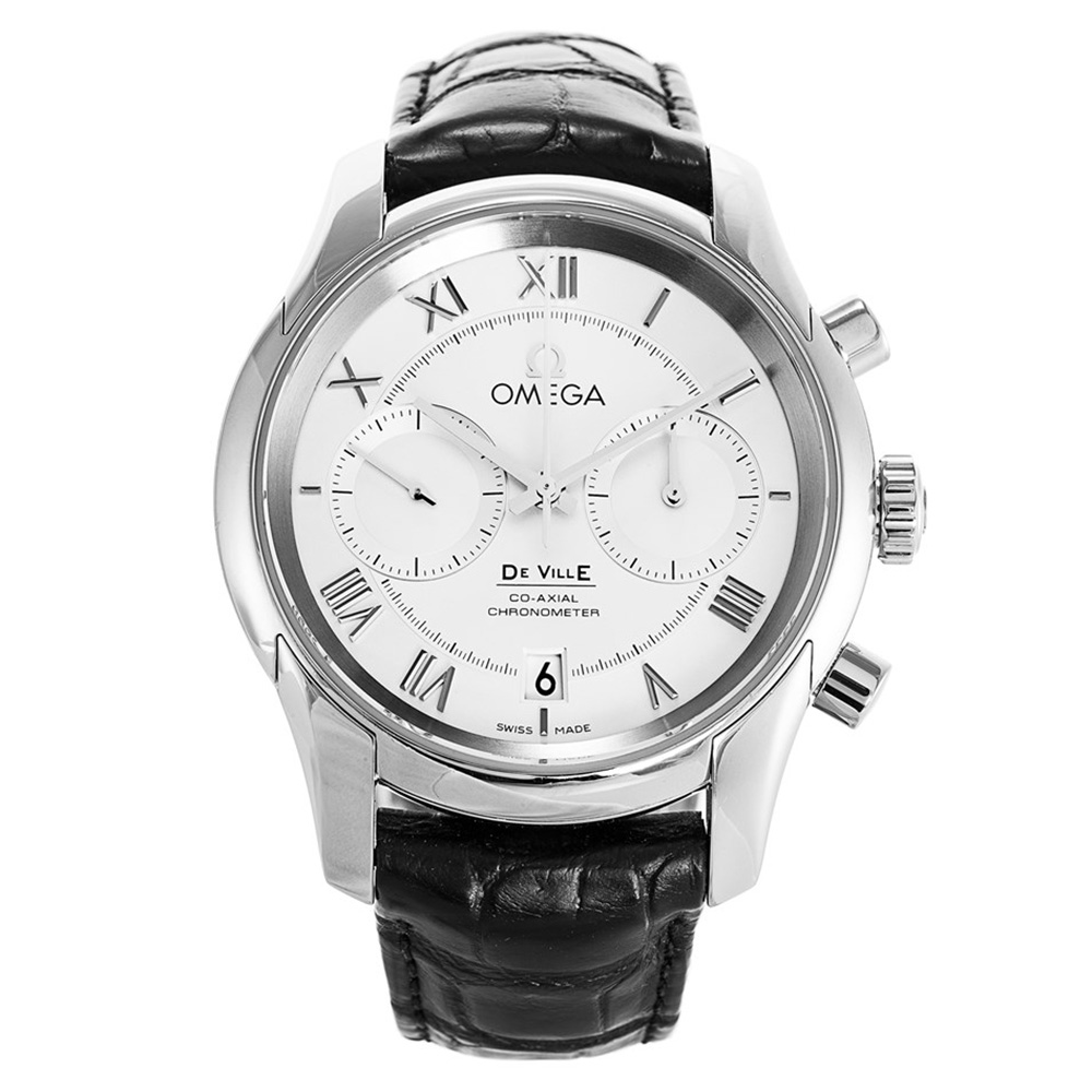 Omega De Ville Co-Axial 431.13.42.51.02.001 Replica Watch Automatic Movement Silver Dial Steel Case