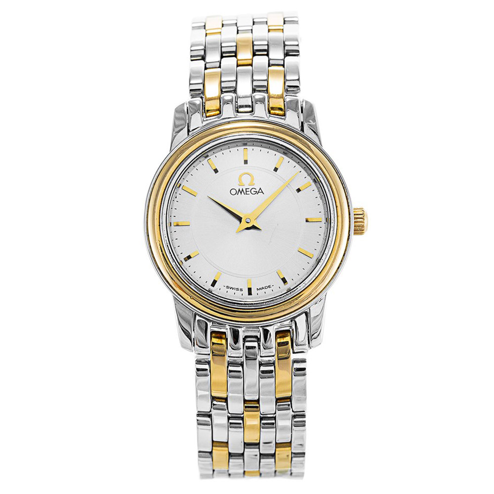Omega De Ville Prestige Replica Watch, 4370.31.00, Ladies, Quartz, 22mm, Silver Dial, 316 Steel