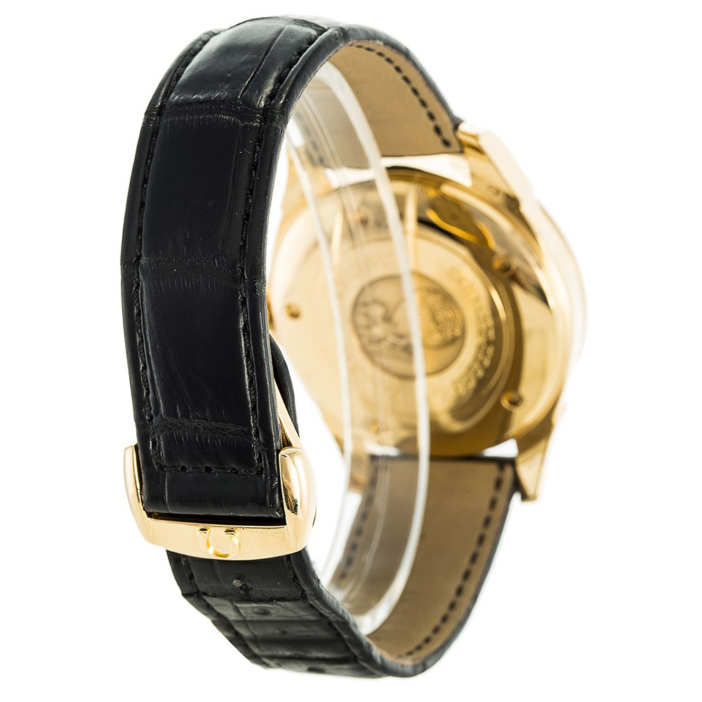 Omega De Ville Co-Axial 4632.30.31 - Automatic - 38.7mm Stainless Steel Case - Black Leather
