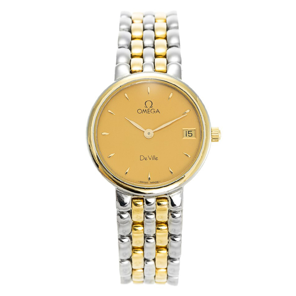Omega De Ville 7280.11.00 Ladies Replica Watch, Quartz Movement, 24mm 316L Stainless Steel Case
